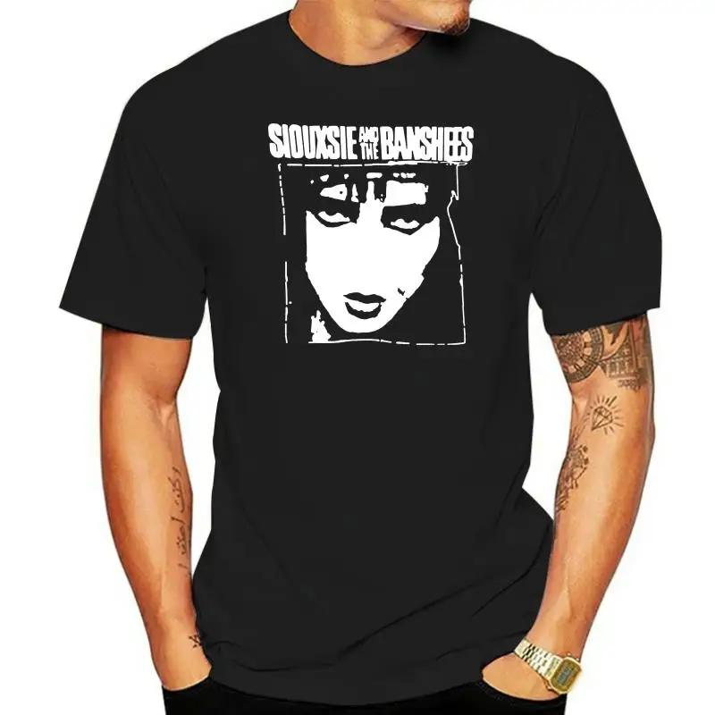 

SIOUXSIE AND THE BANSHEES T-Shirt Bauhaus Cure Punk Rock Goth Graphic Tee Summer Plus Size TEE Shirt