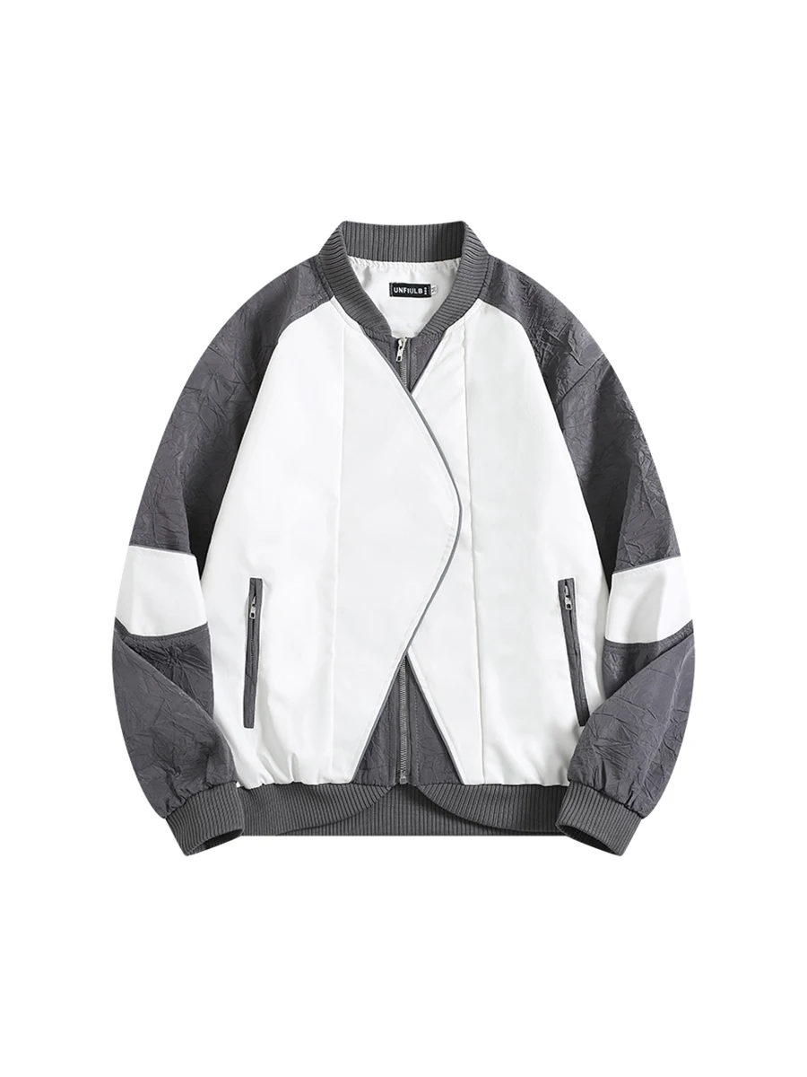 Американские нестандартные дизайнерские кожаные бриджи мужская повседневная