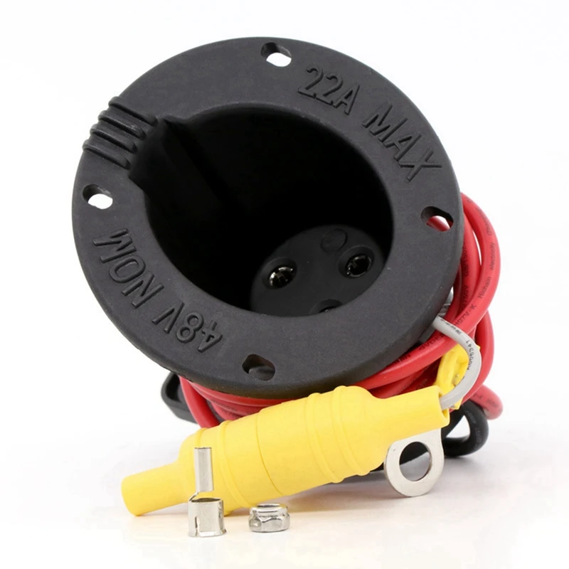 Зарядная розетка для гольф-кара Clubcar зарядная высококачественная Dspioneer 48 В 101802101