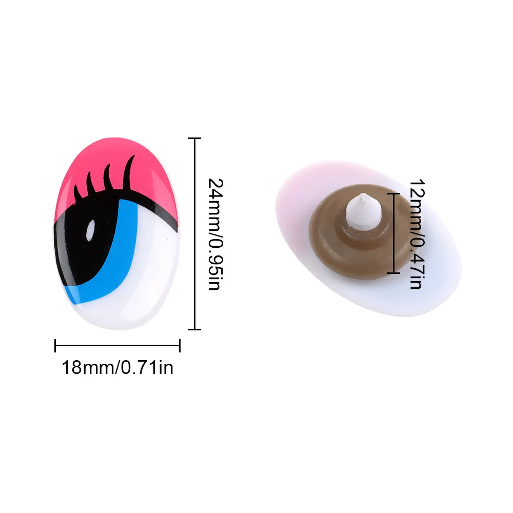 Мультяшные глаза для кукол сделай сам 10 шт