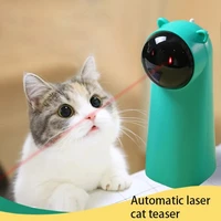 smart electric handheld cat laser toy rotatable led laser interactive cat toys make active capture training teasing toys for cat