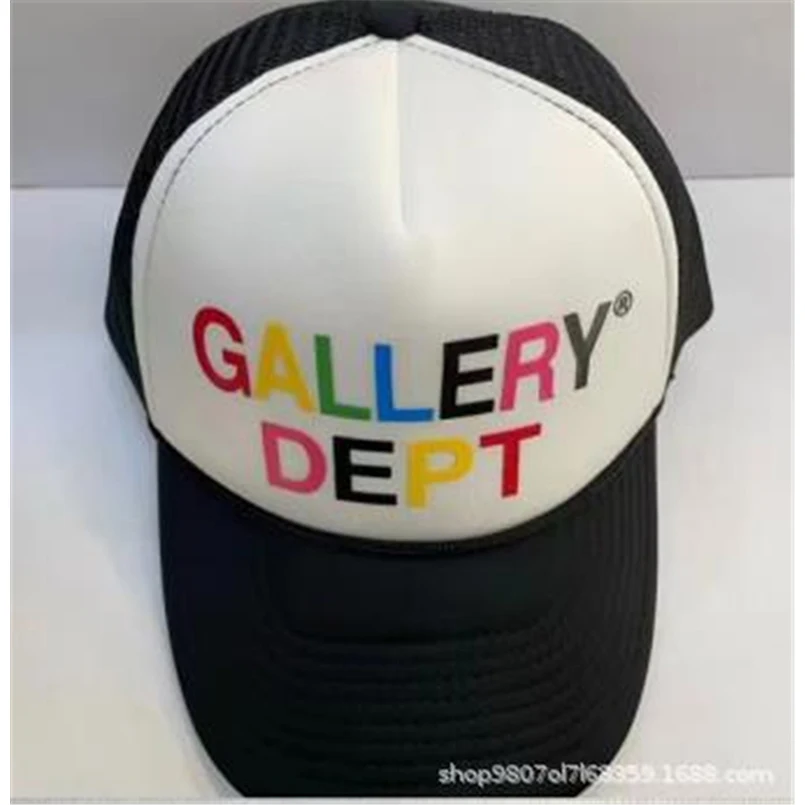 GALLERY DEPT Tide 2023 New Men Latest Fashion American Style Painted Graffiti Baseball Cap Women High Quality Street Hat