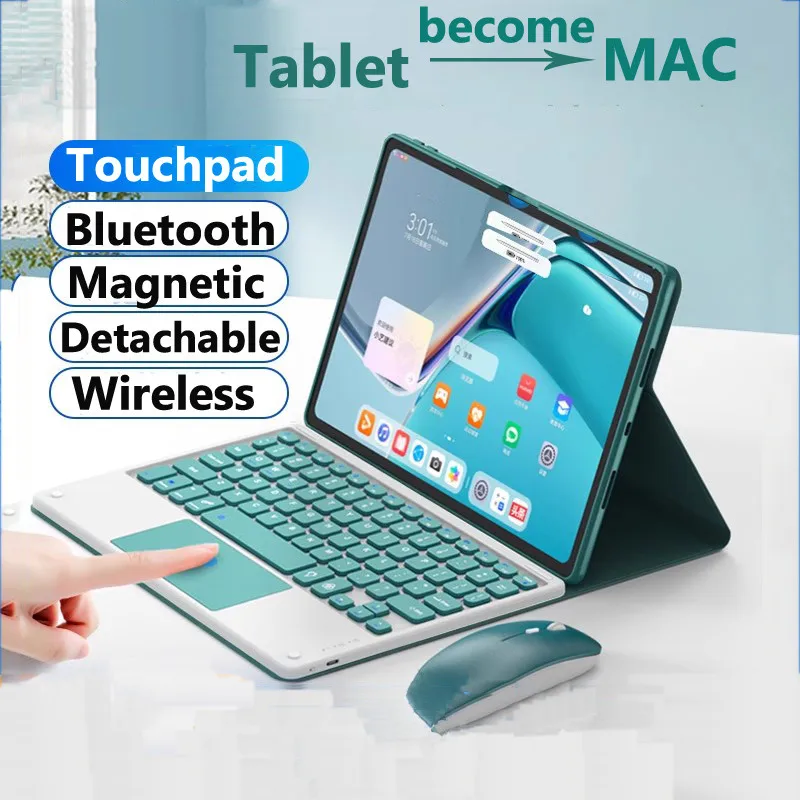 Фотоклавиатура и мышь для Honor Pad X8a 2024 11 дюймов V8 V7 Pro V6 10 4 X8 1 Lite 9 7 X9 11.5