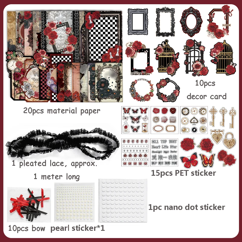 

Набор стикеров для скрапбукинга Blinkslike 58 шт.