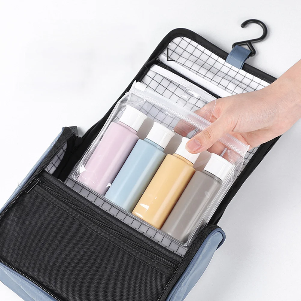 

4pcs Travel Bottle Empty 50ml Lightweight Durable Dispenser Container for Outdoor Travel