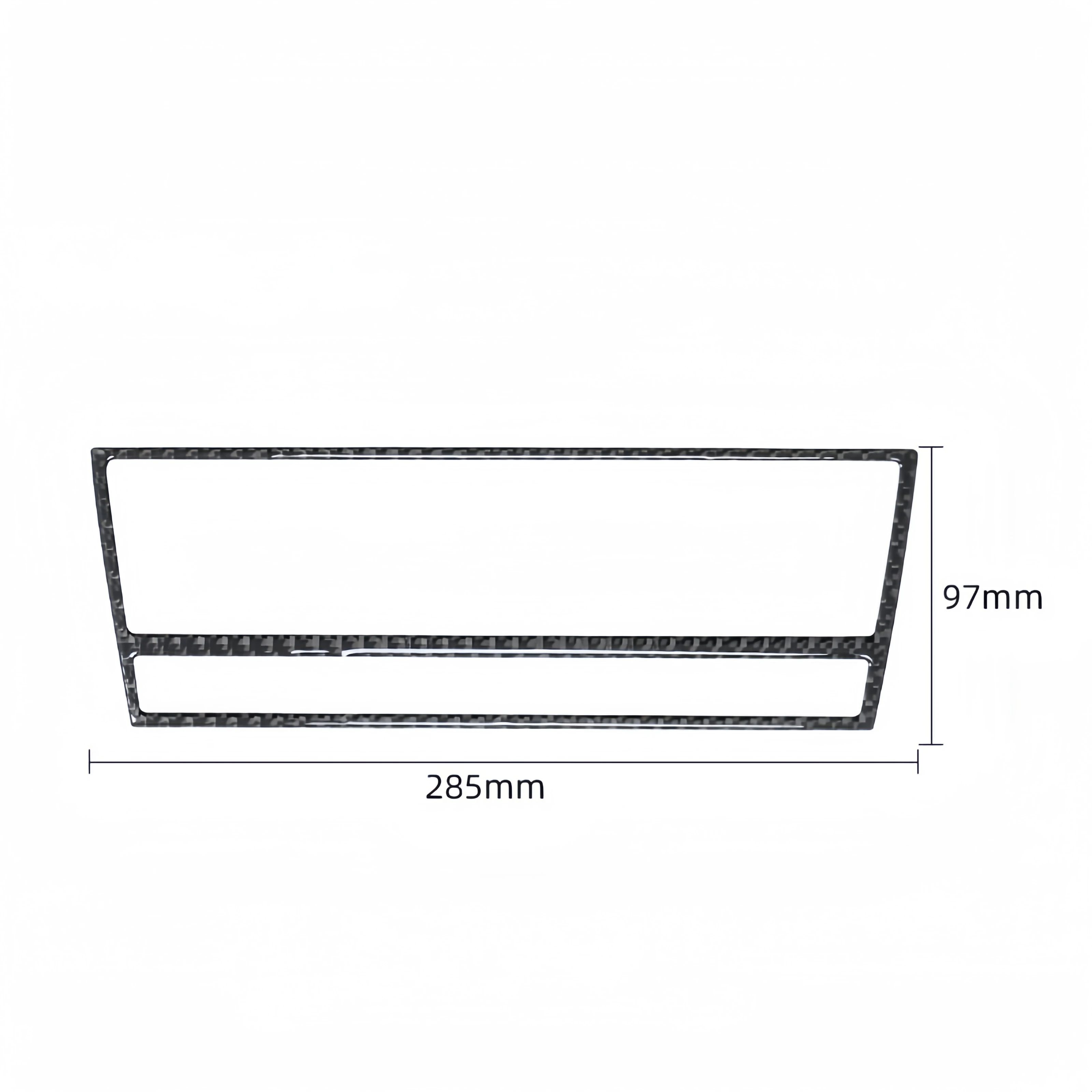 Для BMW E39 5 серий 1998-2003 углеродное волокно автомобиль AC CD контроль климат-контроля