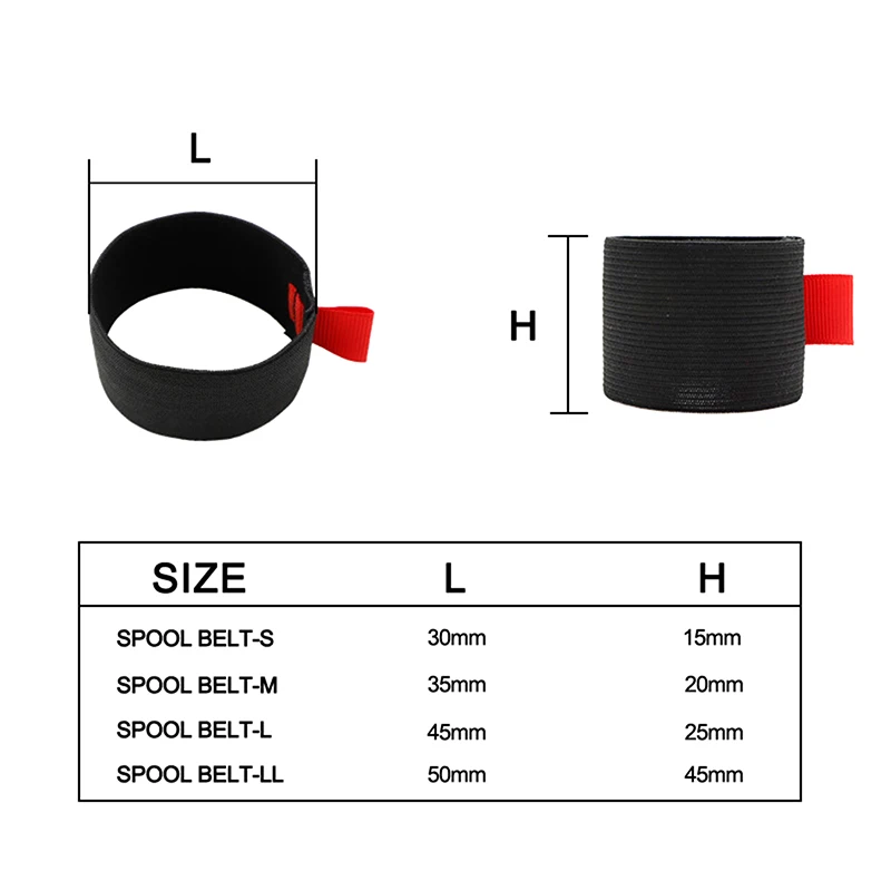 4 шт./упаковка ремень для рыболовной катушки