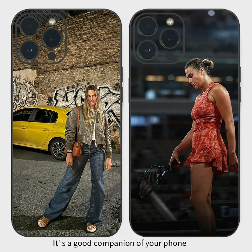 Популярный Теннисный плеер Star A-Aryna S-Sabalenka чехол для телефона iPhone15 14 13 12 Mini 11 Pro XS Max X