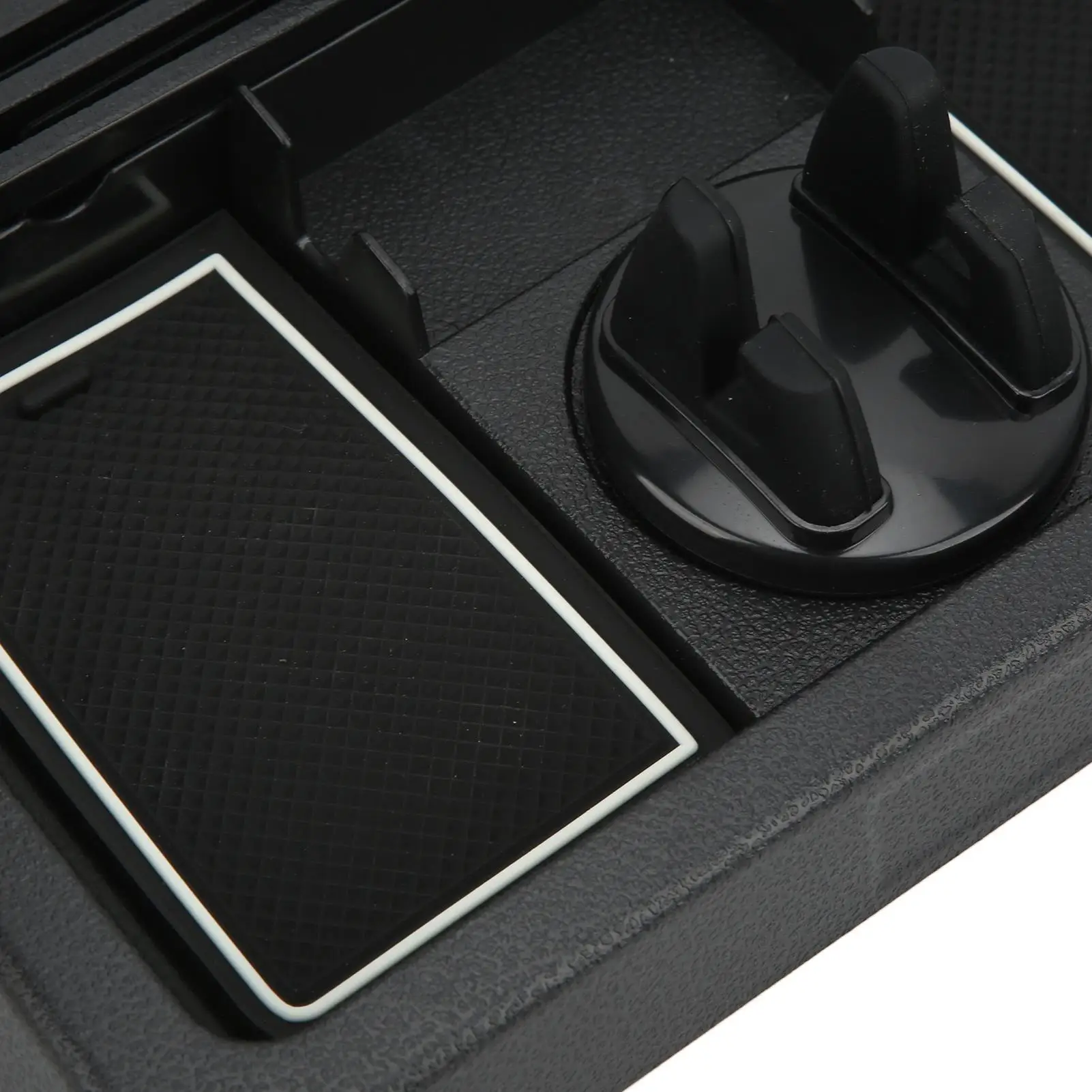 Нескользящий ящик для хранения органайзера на приборной панели автомобиля —