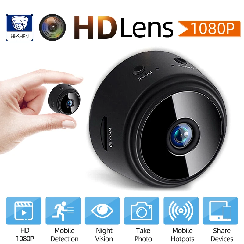 

A9 Mini Camera WiFi Camera 1080p HD Night Version Micro Voice Recorder Wireless Mini Camcorders Video Surveillance IP Camera