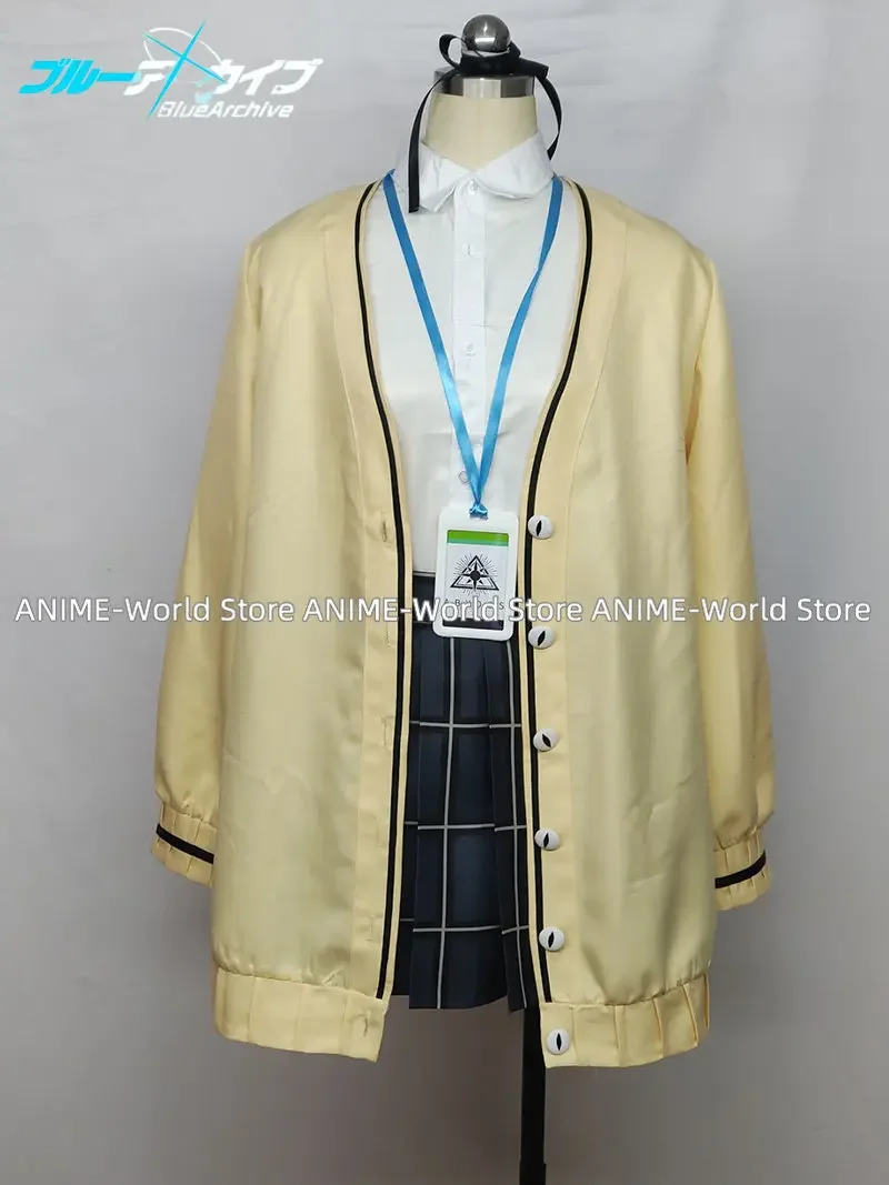 Костюм для косплея из игры Голубой архив izayoi nonomi японская Униформа старшей школы