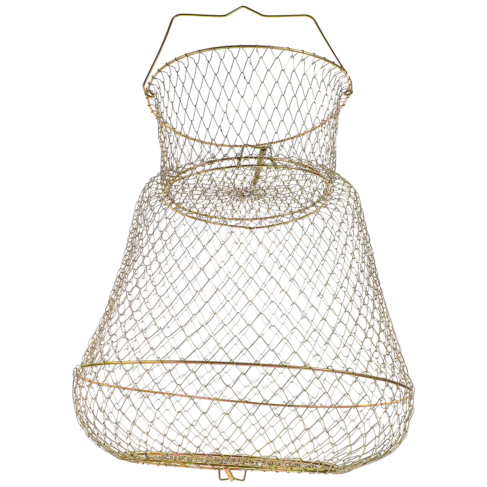 

Wire Fish Basket Fish Landing Net Casting Net Trout Fishing Net Mesh Fishing Net