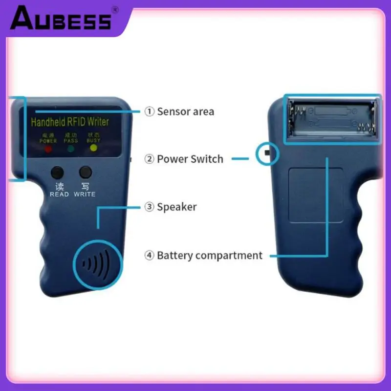 

125khz Rfid Keychain Reader Mini Programmer Duplicator Standalone Operation Replicator Keychain Reader Handheld Portable Smart