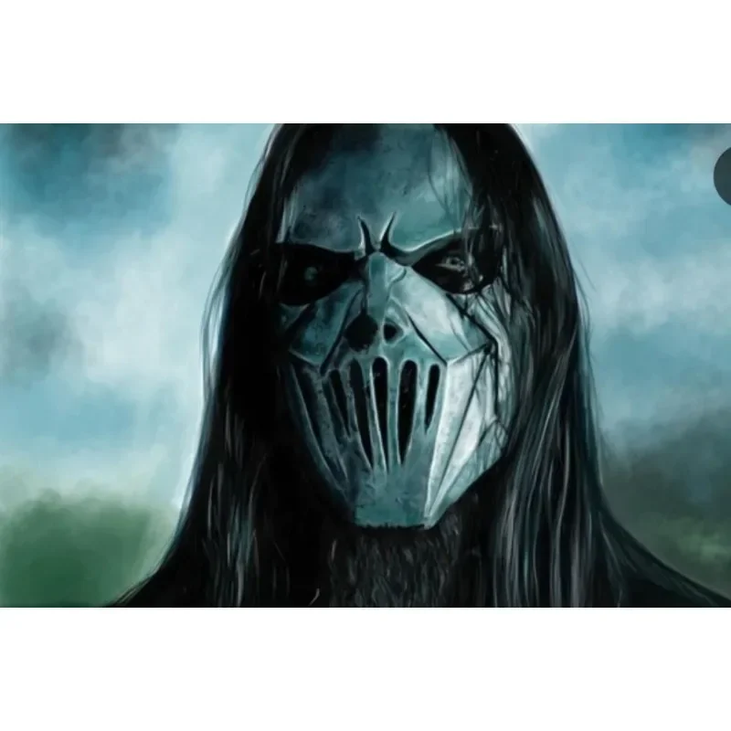 Страшная маска Slipknot Band Клоун Латексная Страшный череп Тейлор Хэллоуин Маска