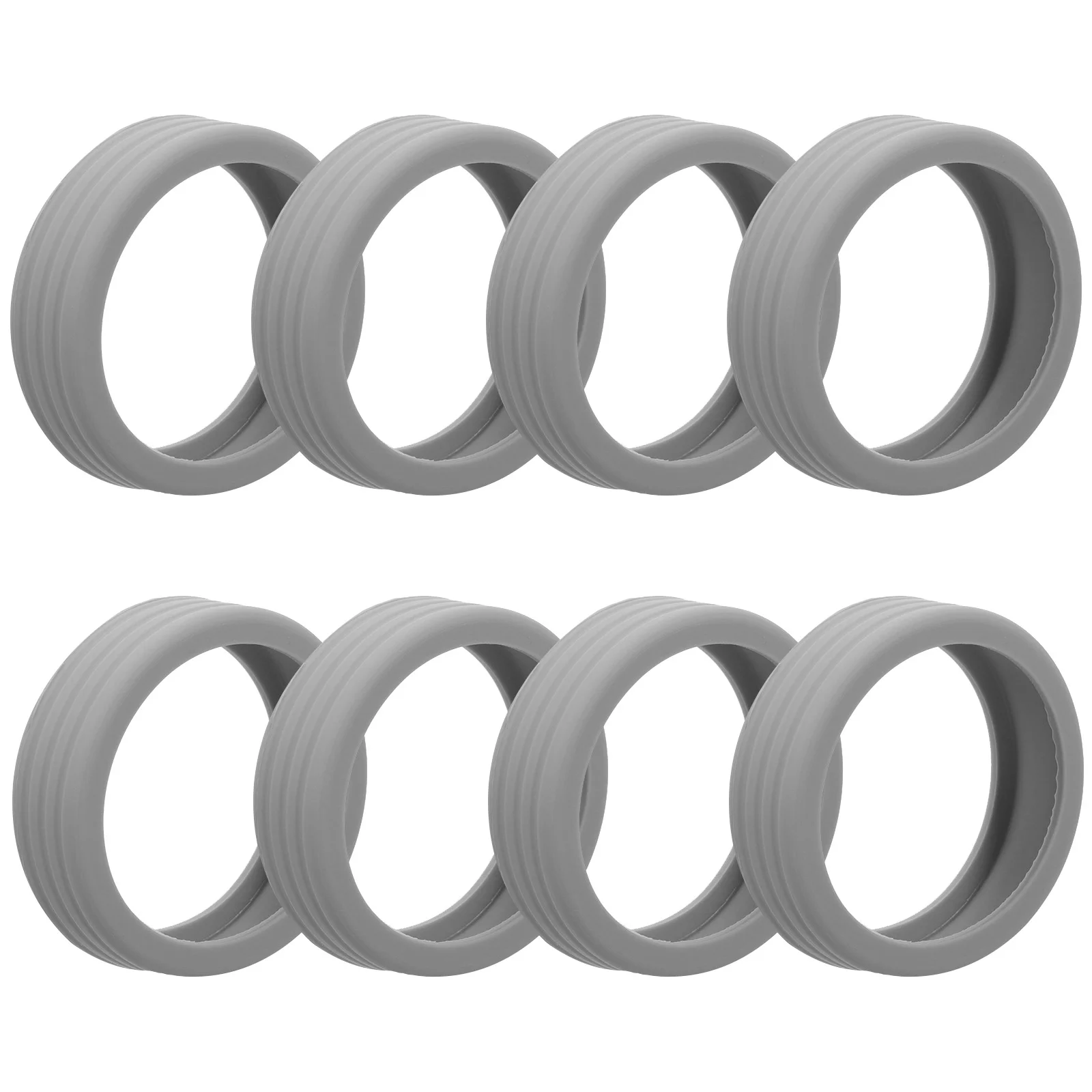 

8 Pcs Luggage Wheel Protector Travel Suitcase Covers Caster Silicone Your Small Protection Cap