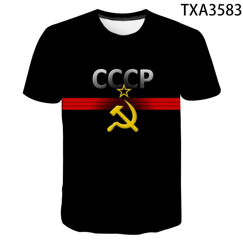 2022 hot sale cccp brand mens 3dt shirt short sleeve pure color mens loose quick drying t shirt mens and womens tops o neck free global shipping