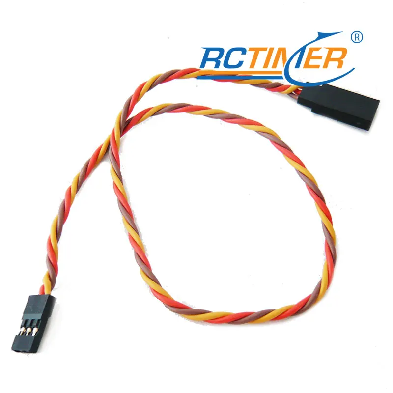 10pcs JR Twist Servo Extension Lead 300/600/900mm Length | Parts &amp Accs
