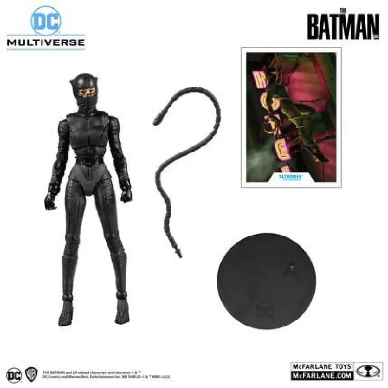 

Mcfarlane Movie 7" Batman Riddler Catwoman Articulated Toys 17cm Action Figure Model Decorative Collectible Toy Birthday Gift