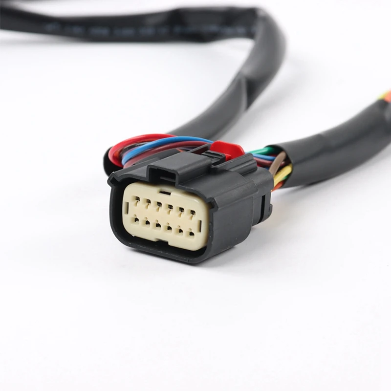 Мотоциклетный светодиодный жгут Tour-Pak 12-контактный адаптер на 6-контактный для CVO