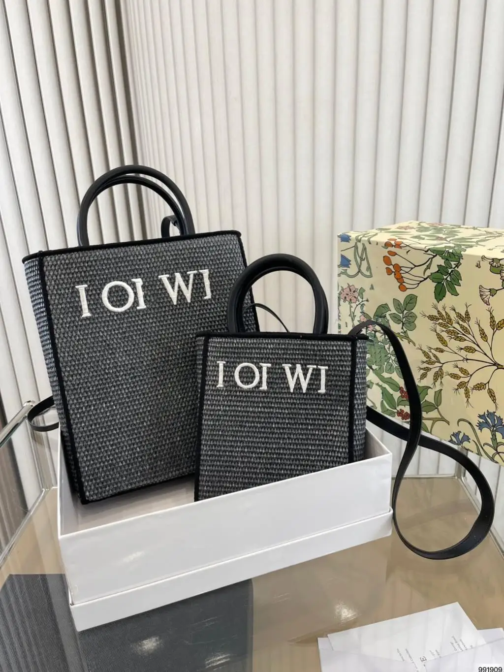 

2023 Luxury designer High Quality Women's Handbag Brand Women's Bag Woven Tote Bag Summer Island Series New Fashion Shoulder Bag