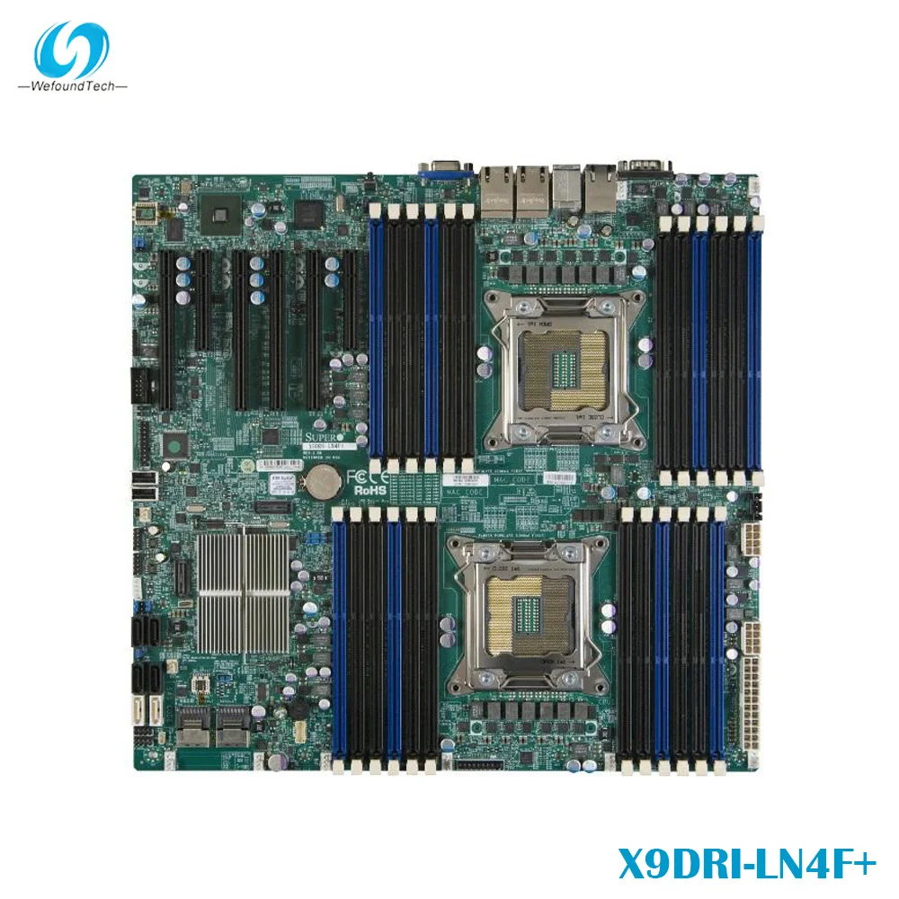 

For Supermicro X9DRI-LN4F+ X79 LGA2011 Support E5-263 Server Motherboard High Quality Fully Tested Fast Ship