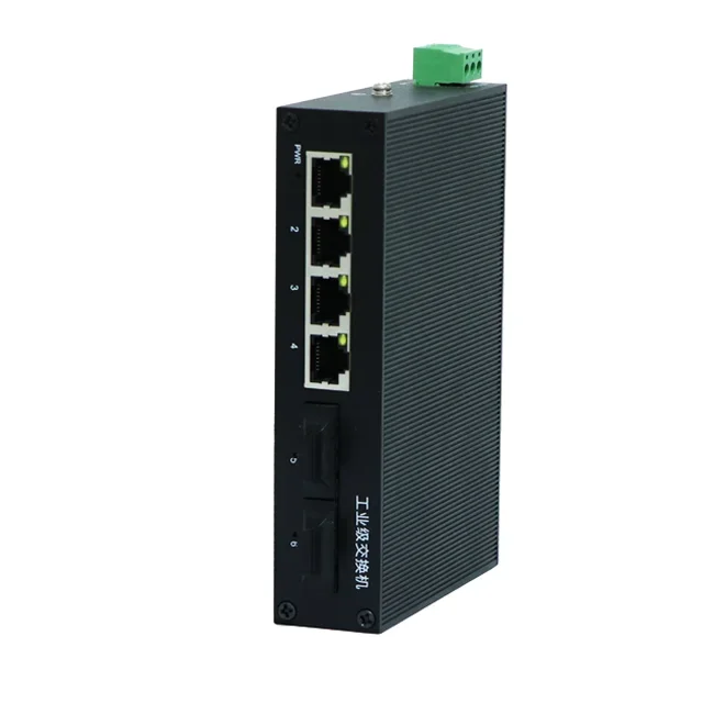 Фото Рекомендуемый промышленный коммутатор Good Thing: 4 порта 10/100/1000 + 2 порта Gbit для передачи данных на большие расстояния №5
