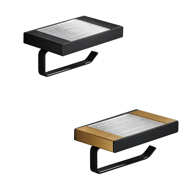

LUDA Toilet Paper Holder Acrylic Paper Towel Roll Paper Towel Holder For Bathroom Bathroom Kitchen