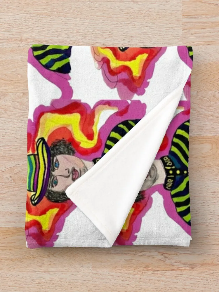 Декоративное одеяло Mr Marcel Goes To Mardi Gras очень большое для дивана