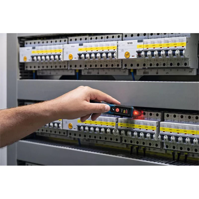 Фото BOSCH GVD1000-17 Профессиональный бесконтактный тестер напряжения Прочный рейтинг IP67 Водонепроницаемый пылезащитный электроинструмент №5