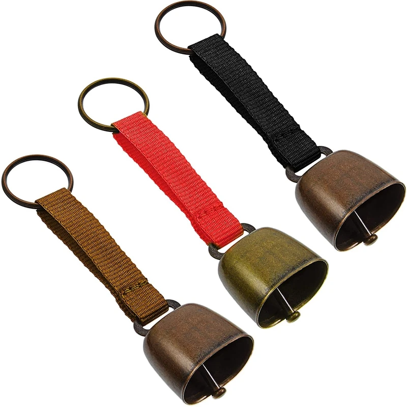 

3Pieces Dog Collar Bell Dog Cowbell Goat Bell for Dog Collars Country Cow Bell Pet Collar Supplies,Cow Bells Noise Maker
