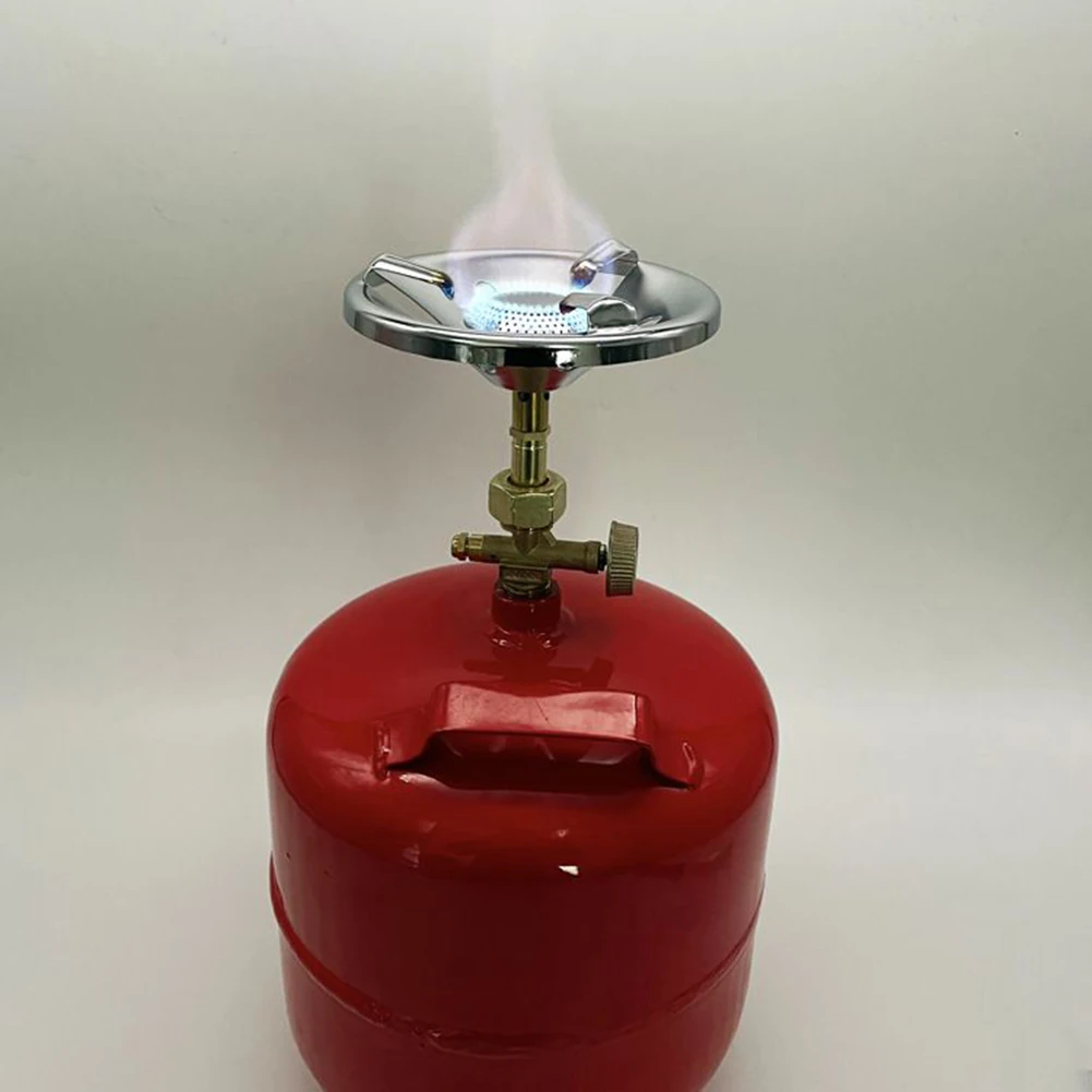 Наружная горелка на сжиженном газе плиты верхняя печь головка из стали адаптер