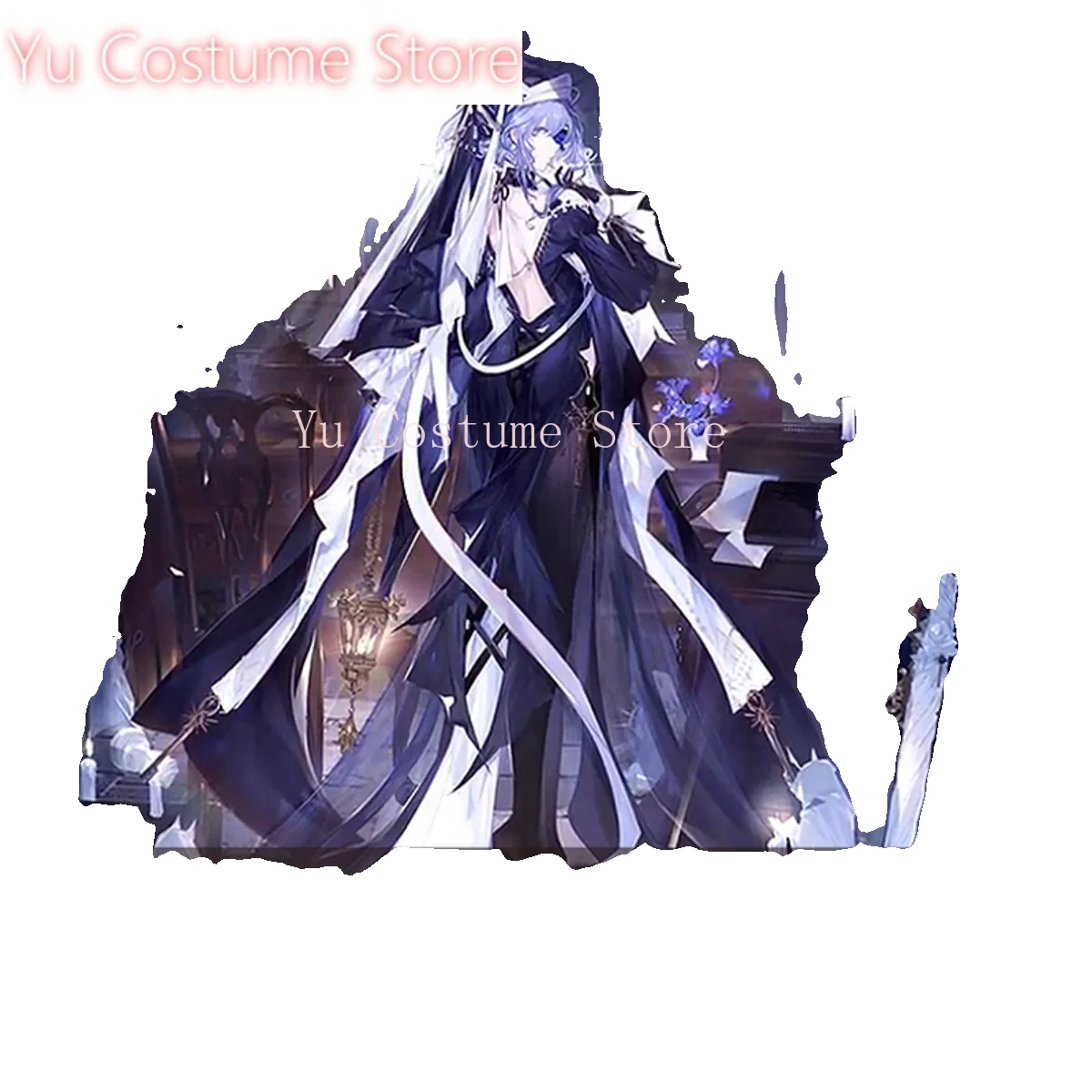 Yu костюм Arknights Whisperain женское платье косплей Cos игры аниме вечерние униформа