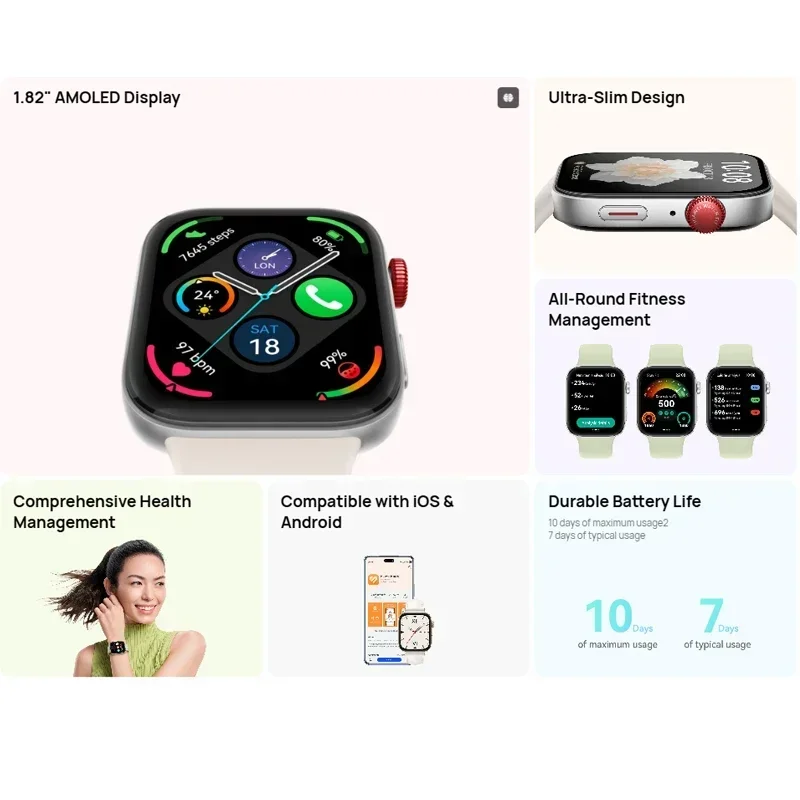 Huawei Watch Fit 3 умные часы