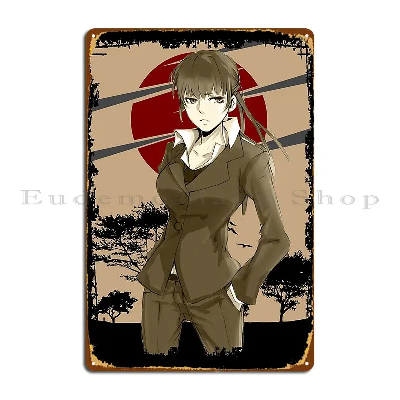 Yayoi Kunizuka психопасс Ретро дизайн ландшафта металлический налет живопись гараж бар