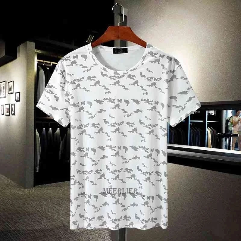 

summer men ice tshirt short sleeve quick dry tees tops plus size 8XL 10XL 11XL 12XL geometry dot out door beer belly tees loose