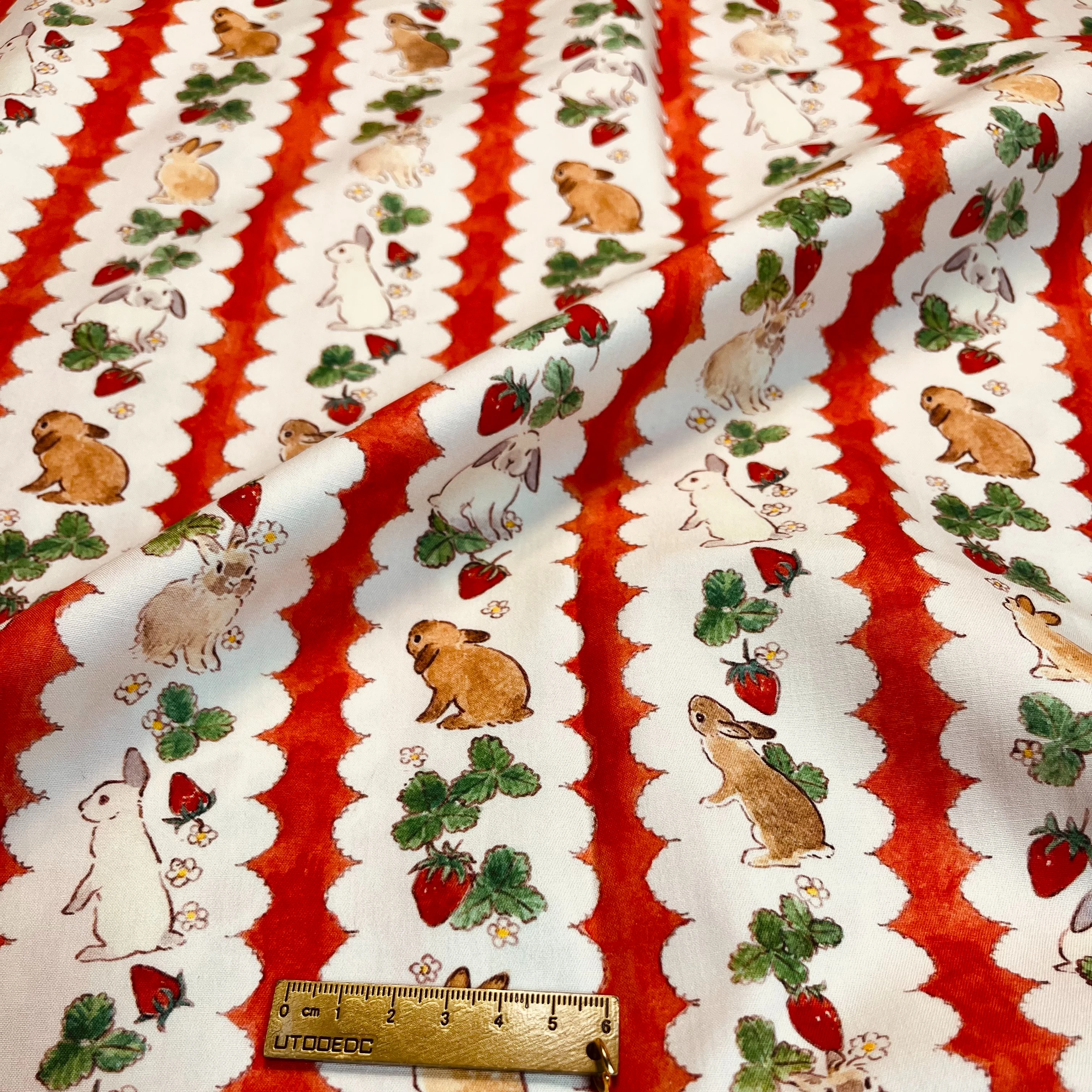 145x50 см цифровая винтажная печать кролик хлопчатобумажная ткань изготовление