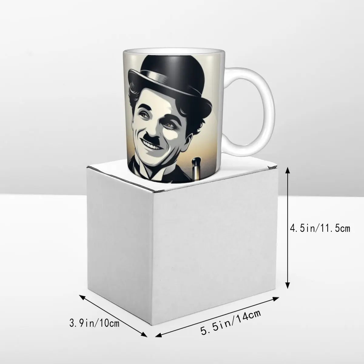 Керамическая кружка Charlie Chaplin |
