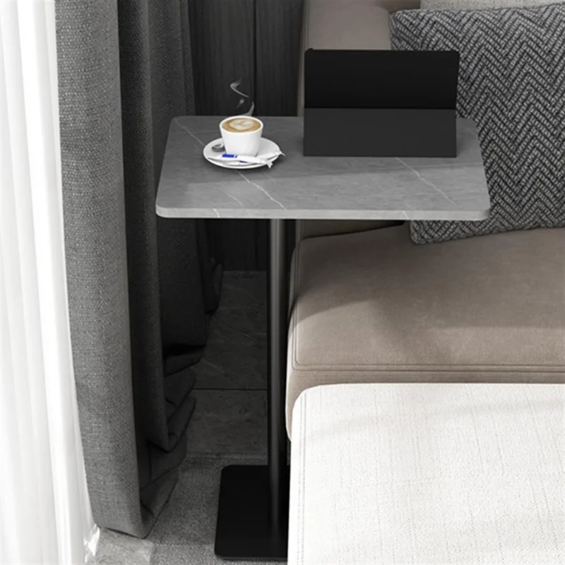 

Sofa Side Table C- Type Modern Light Luxury Small Apartment Coffee Table Side Table Movable Coffee Table Basse Room Decor FY29YH