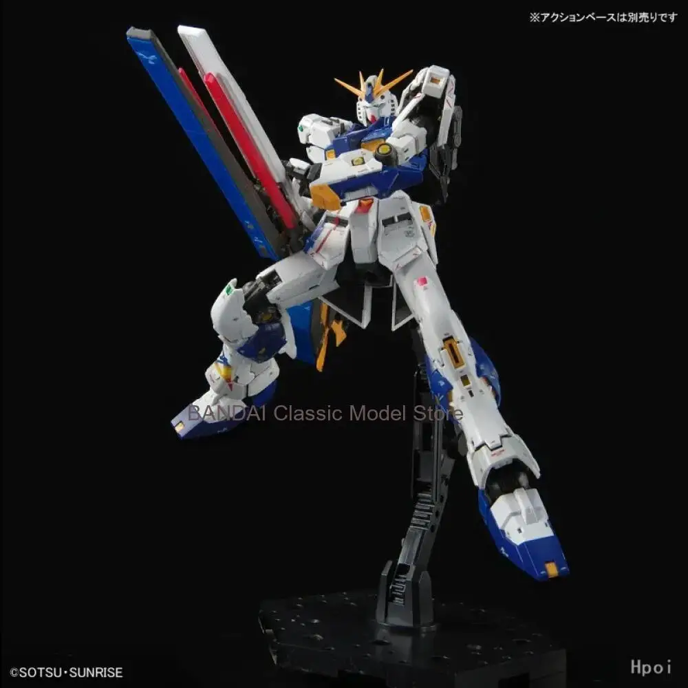 Фото Коллекционная сборная модель Bandai RG 1/144 RX-93ff Nu Gundam Gundam Base Limited, аниме-фигурка, в коробке с пенопластом №5