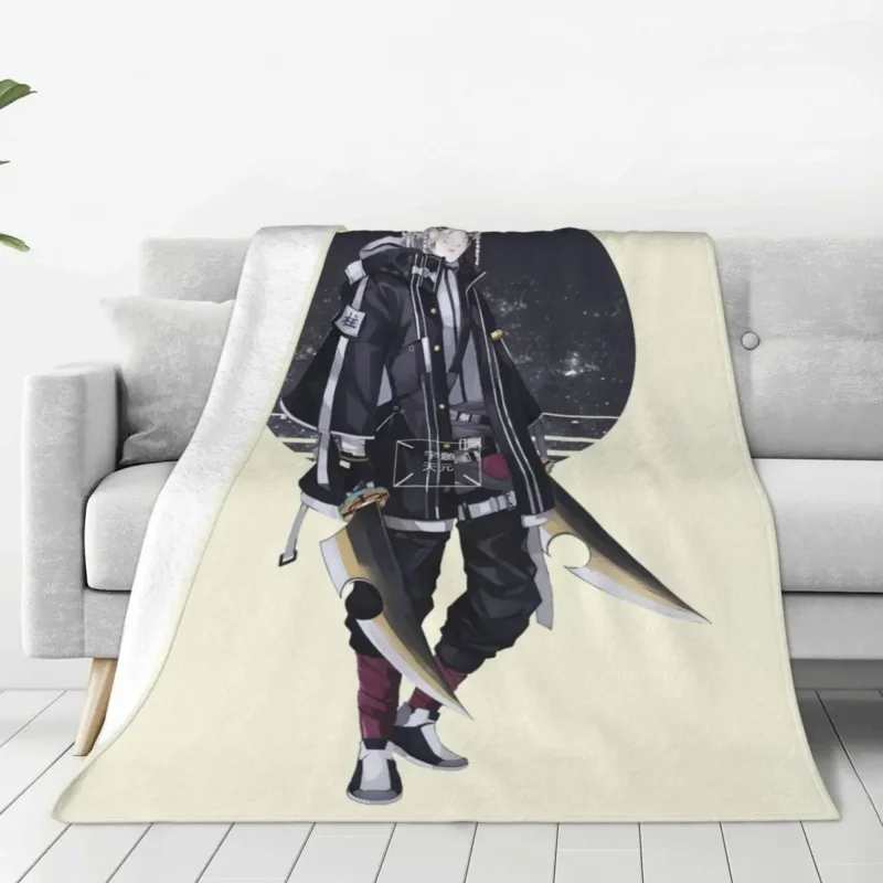 

Demon Slayer Uzui Tengen Blankets Kimetsu No Yaiba Anime Plush Throw Blankets Bedroom Sofa Portable Soft Warm Bedspreads