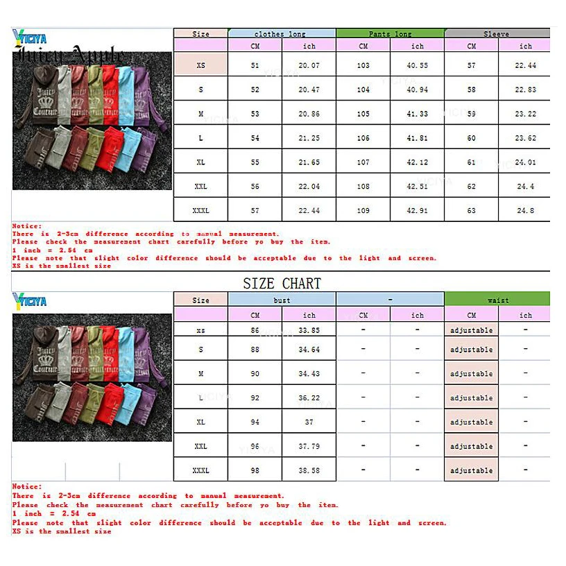 Juicy Apple 2022 TRACKSUIT Woman two piece sets outifits velvet zipper hoodie womens sportwear suit crop top trousers Female set