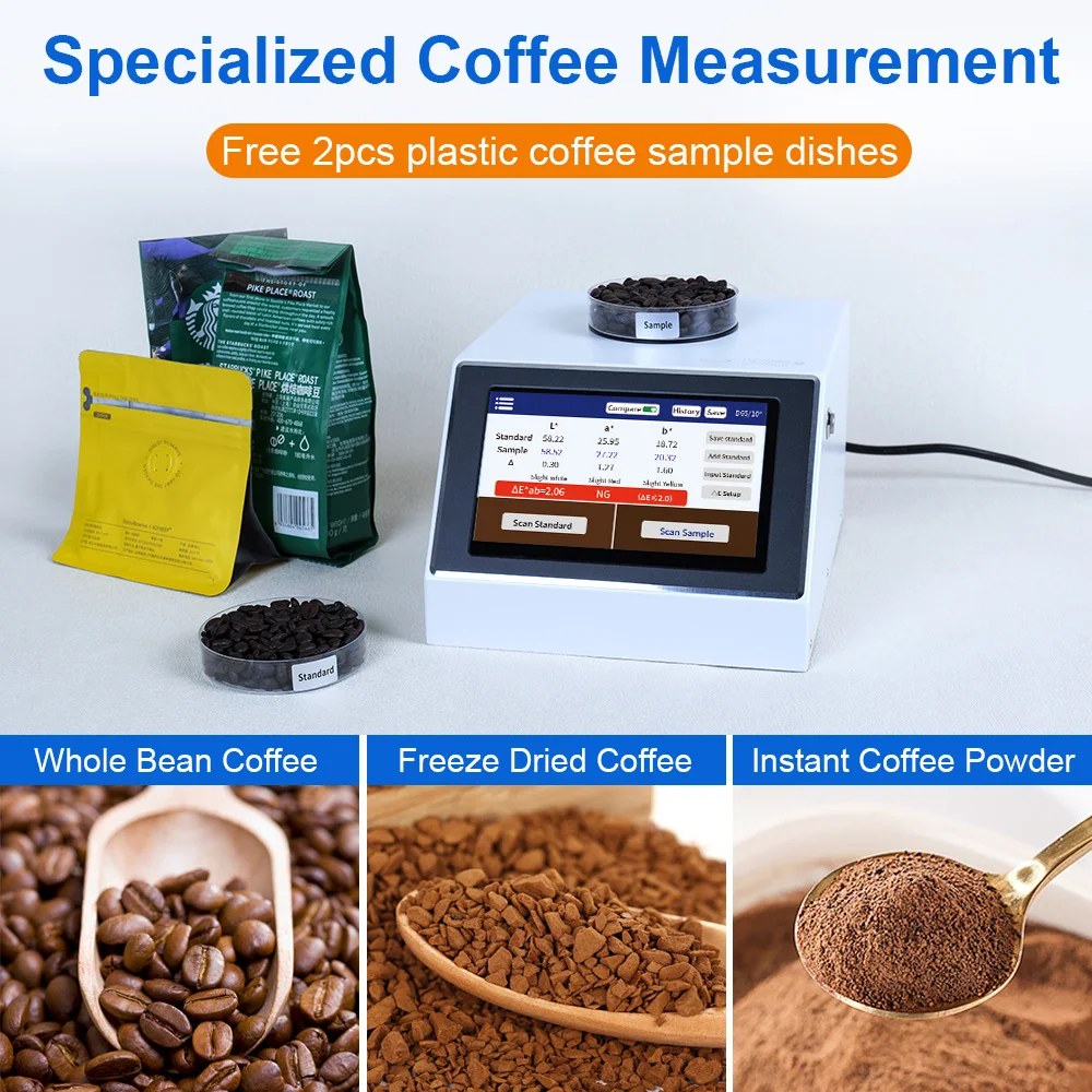 LS177C D/8 Высокоточный анализатор уровня обжарки кофейных зерен HCCI SCAA Agtron Index