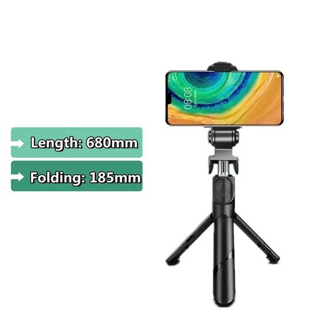 

2021 NEW Wireless Bluetooth Selfie Tripod Foldable Monopods For Smartphones Selfie Stick Wholesale Hot