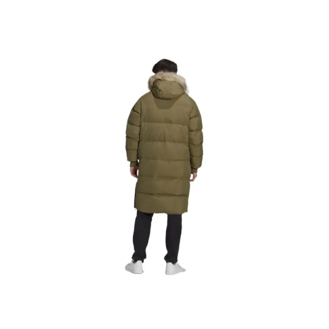 Adidas Originals Regen Clover однотонный брендовый логотип с вышивкой средней длины на молнии