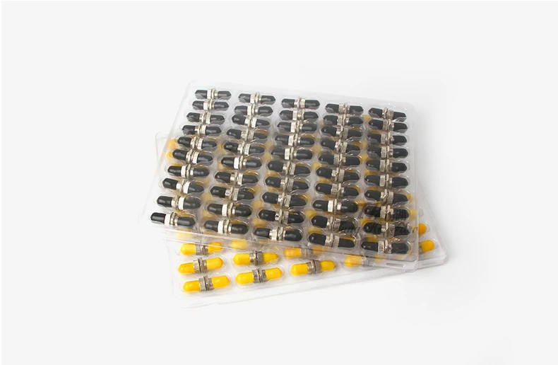 Low Loss ST-ST fiber optic adapter Simplex flange coupler ST to ST Connector Fiber Optic Flange Optical Attenuator