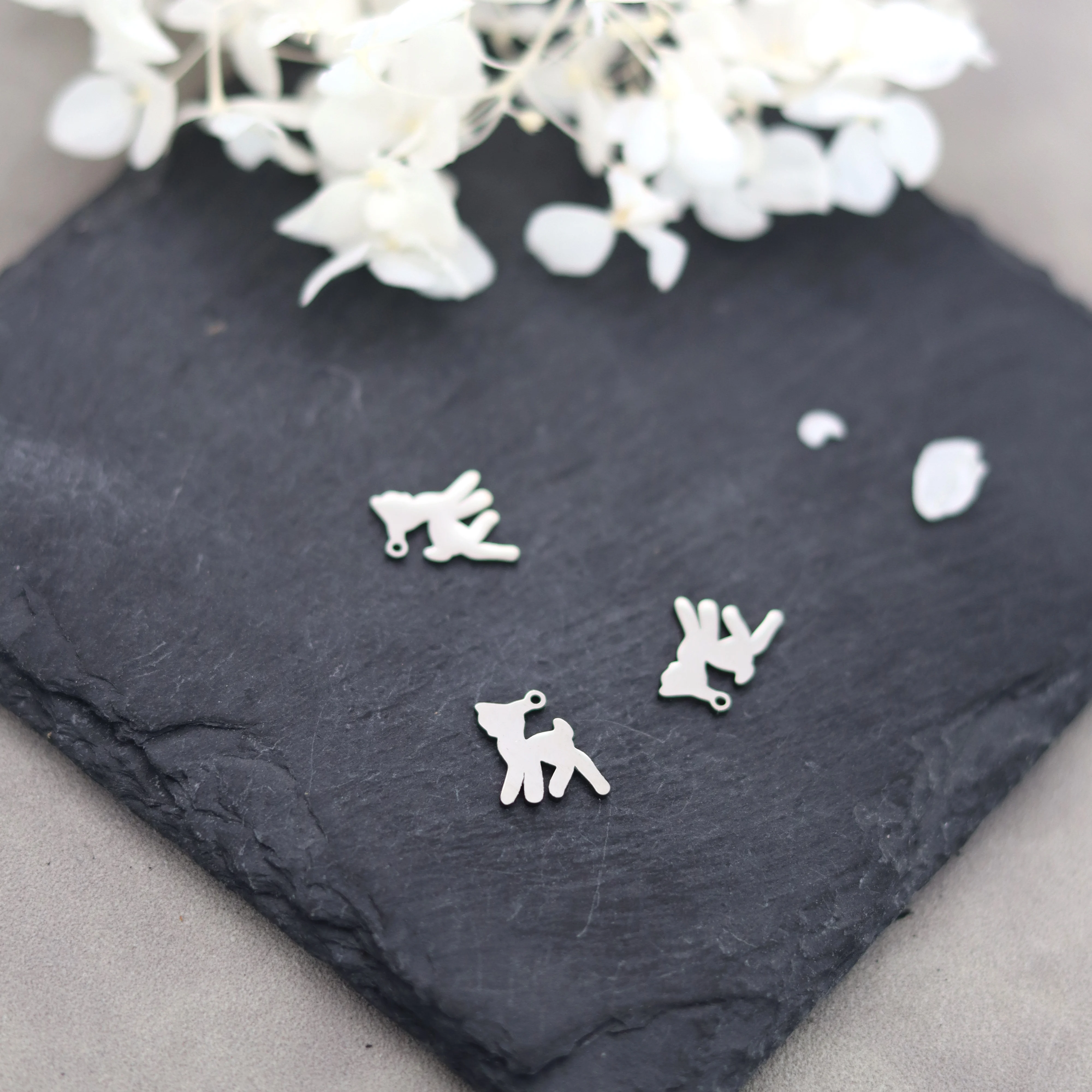 3 шт./партия Женские Подвески из нержавеющей стали