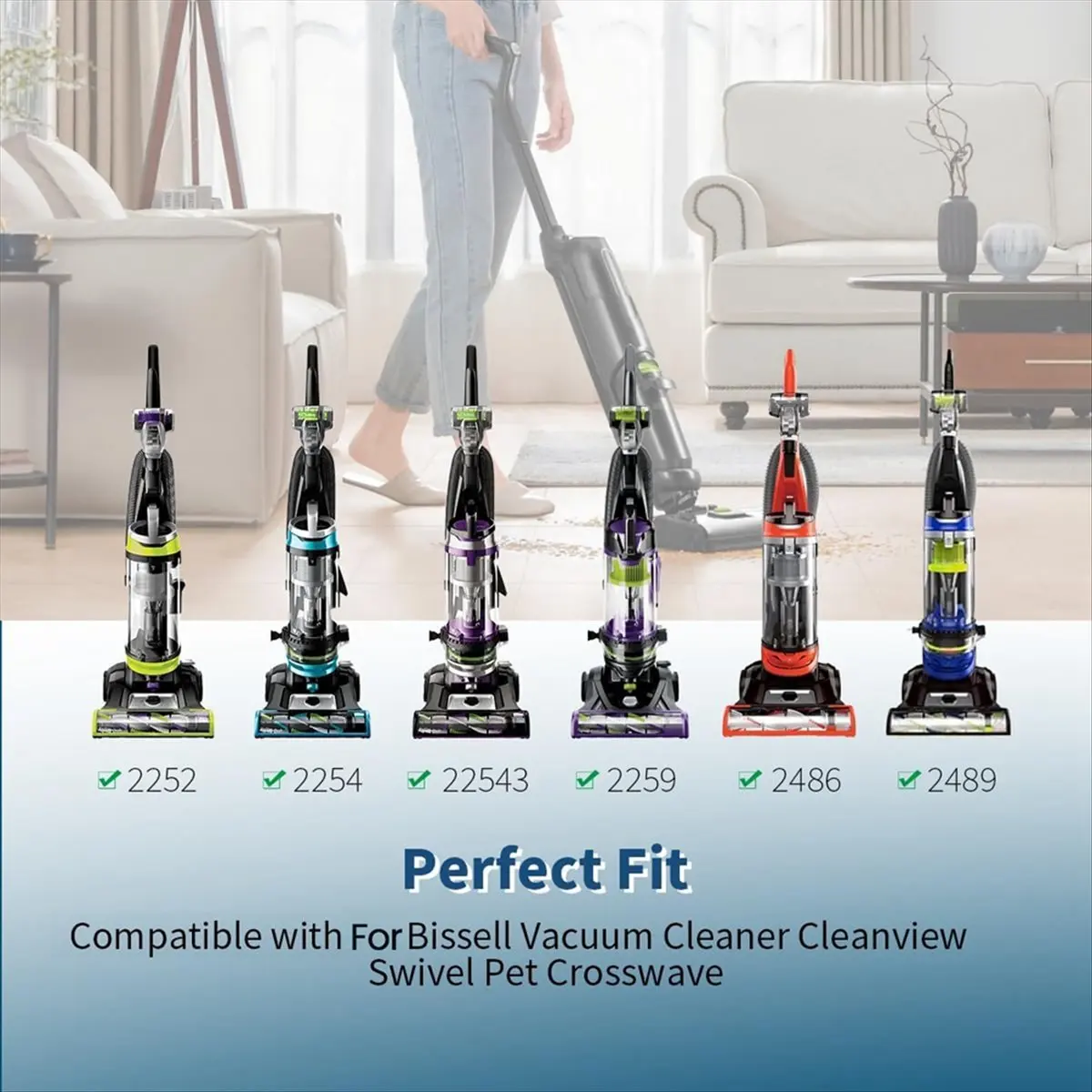 Фото A31F HOT-Запасные части для пылесоса Cleanview Swivel Pet 2252 2253 2254 2258 2486 2488 2489 №3