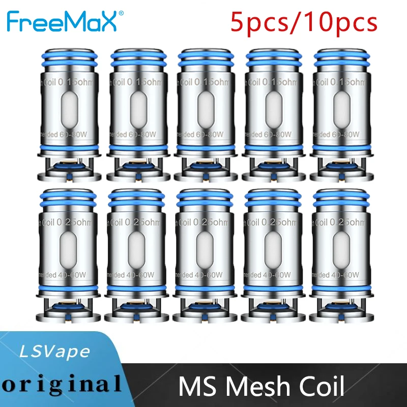 5 шт./упак. оригинальная катушка Freemax MS Mesh Ом/Ом катушки для Marvos T 80W Kit - купить по