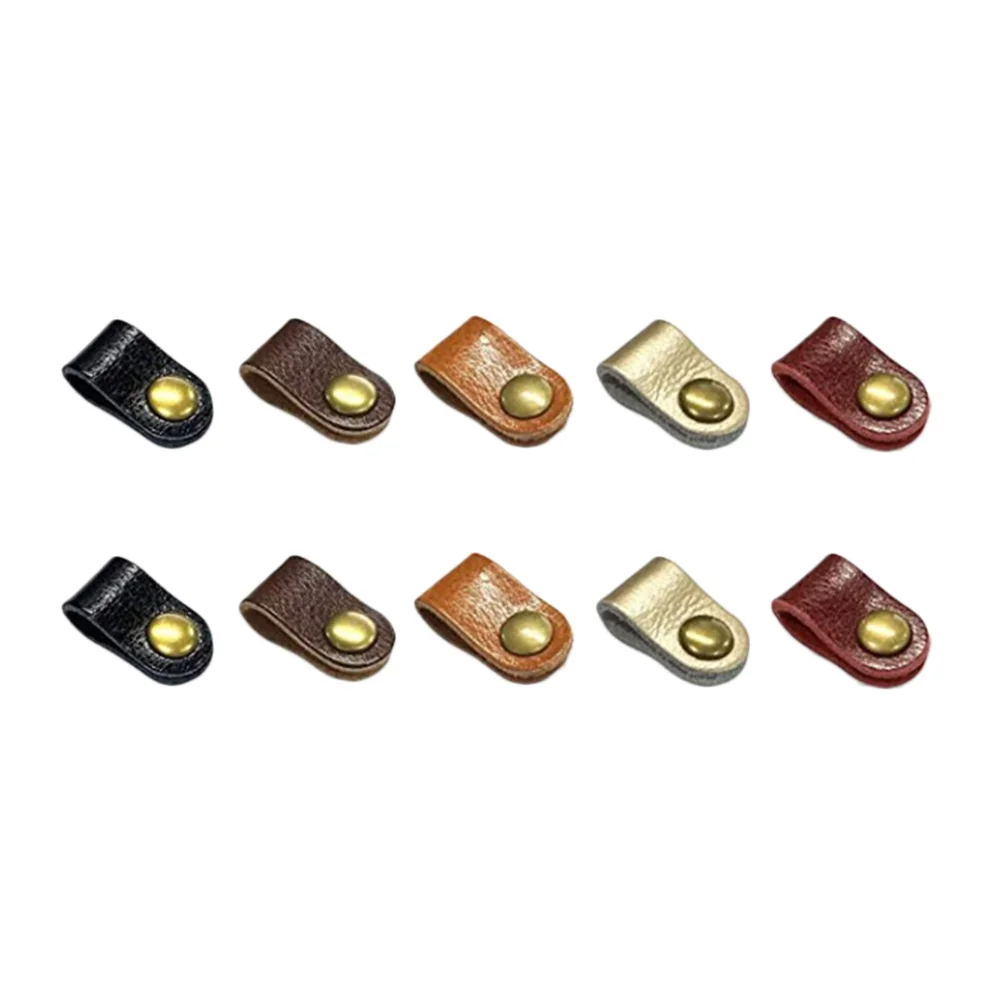 

10 Pcs Ear Case Holder Earbud Case Wire Shelf Brackets Earphone Fixer Holder USB Headphones Cord Organiser Organizer