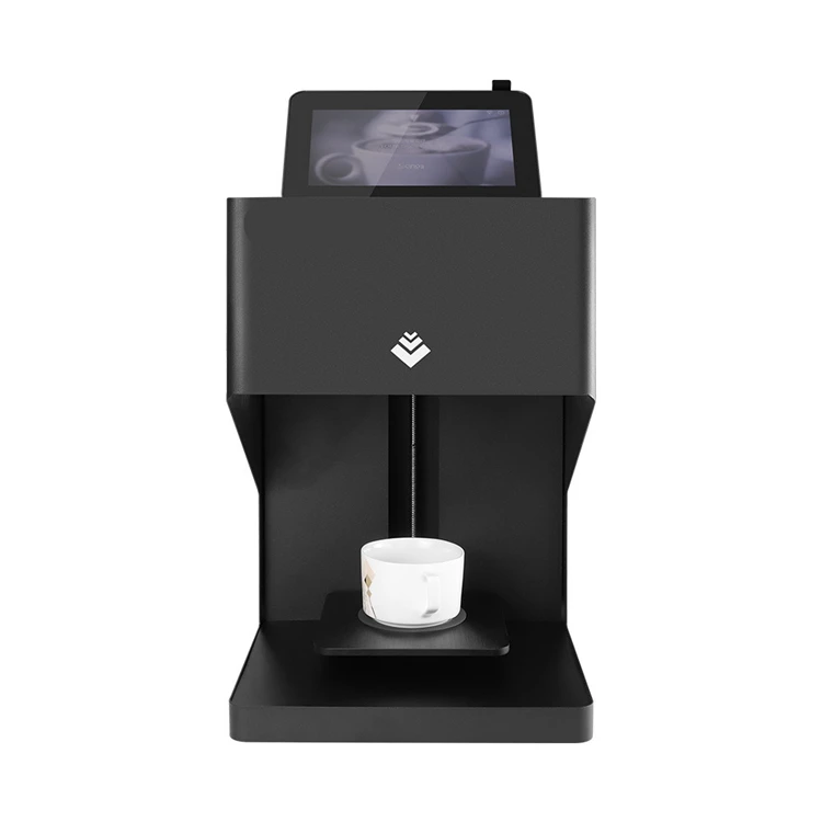 

High quality 3D digital inkjet coffee printer machine stainless steel selfie latte art coffee printer machine